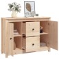 Credenza 100x35x74 cm in Legno Massello di Pino Credenza 100x35x74 cm in Legno Massello di Pino
