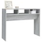 Tavolino Consolle Grigio Sonoma 105x30x80 cm Legno Multistrato Tavolino Consolle Grigio Sonoma 105x30x80 cm Legno Multistrato