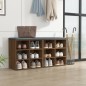 Scarpiere 2 pz Rovere Marrone 52,5x30x50 cm Scarpiere 2 pz Rovere Marrone 52,5x30x50 cm