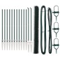 vidaXL ondaXL Recinzione Esagonale Verde 1.6x25 m in Acciaio vidaXL ondaXL Recinzione Esagonale Verde 1.6x25 m in Acciaio