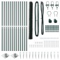 vidaXL ondaXL Recinzione Esagonale Verde 1.6x25 m in Acciaio vidaXL ondaXL Recinzione Esagonale Verde 1.6x25 m in Acciaio