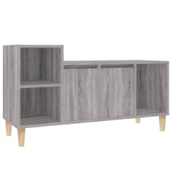 Mobile TV Grigio Sonoma 100x35x55 cm in Legno Multistrato