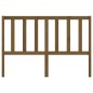 vidaXL Testiera per Letto ambra 126x4x100 cm in Legno Massello di Pino vidaXL Testiera per Letto ambra 126x4x100 cm in Legno Massello di Pino