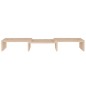 Supporto per Monitor 60x24x10,5 cm in Legno Massello di Pino Supporto per Monitor 60x24x10,5 cm in Legno Massello di Pino
