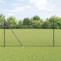 VidaXL Recinzione Esagonale Grigia 1.6x50 m in Acciaio