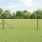 vidaXL Recinzione Esagonale Grigia 0.5x100 m in Acciaio vidaXL Recinzione Esagonale Grigia 0.5x100 m in Acciaio