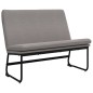 Panca Tortora 100x75x76 cm in Tessuto Panca Tortora 100x75x76 cm in Tessuto