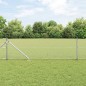 vidaXL Recinzione Esagonale 0.6x10 m in Acciaio Zincato