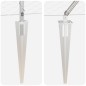 Recinzione Esagonale vidaXL 0.6x10 m Acciaio Galvanizzato