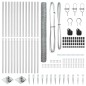 vidaXL Set di recinzioni Acciaio zincato 25 x 1,5 m Acciaio zincato vidaXL Set di recinzioni Acciaio zincato 25 x 1,5 m Acciaio zincato