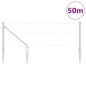 Recinzione Esagonale vidaXL 0.6x50 m Acciaio Galvanizzato