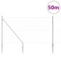 Recinzione Esagonale vidaXL 1.4x50 m Acciaio Zincato Recinzione Esagonale vidaXL 1.4x50 m Acciaio Zincato