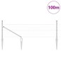 Recinzione Esagonale vidaXL 0.4x100 m Acciaio Zincato Recinzione Esagonale vidaXL 0.4x100 m Acciaio Zincato