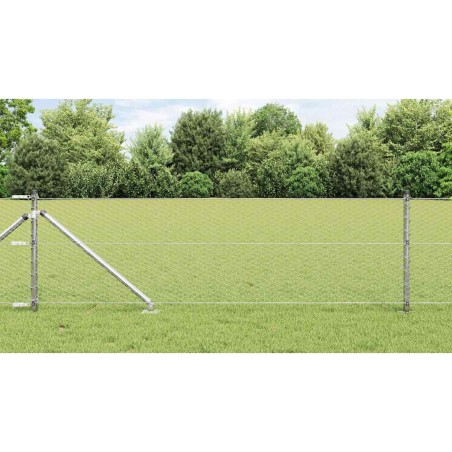 Recinzione Esagonale vidaXL 0.6x100 m Acciaio Zincato