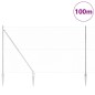 Recinzione Esagonale vidaXL 1.5x100 m Acciaio Zincato