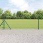 Recinzione esagonale vidaXL Verde 0,4x10 m Acciaio Recinzione esagonale vidaXL Verde 0,4x10 m Acciaio