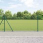 Recinzione Esagonale vidaXL Verde 0.8x10 m Acciaio Recinzione Esagonale vidaXL Verde 0.8x10 m Acciaio