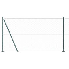 Recinzione Esagonale vidaXL Verde 1.2x10 m Acciaio