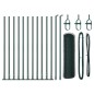Recinzione Esagonale vidaXL Verde 0.6x25 m Acciaio Recinzione Esagonale vidaXL Verde 0.6x25 m Acciaio