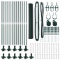 vidaXL Set di Recinzione Verde Foresta 25 x 1 m