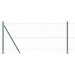 Recinzione Esagonale vidaXL Verde 1x100 m Acciaio