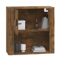 Armadietto a Muro Rovere Fumo 80x33x80 cm in Legno Multistrato Armadietto a Muro Rovere Fumo 80x33x80 cm in Legno Multistrato