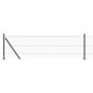 Recinto Esagonale vidaXL Grigio 0.4x25 m Acciaio Recinto Esagonale vidaXL Grigio 0.4x25 m Acciaio