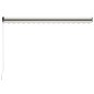Tenda da Sole Retrattile Manuale 400x300 cm Crema Tenda da Sole Retrattile Manuale 400x300 cm Crema