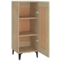 Credenza Rovere Sonoma 34,5x34x90 cm in Legno Multistrato Credenza Rovere Sonoma 34,5x34x90 cm in Legno Multistrato