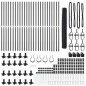 Recinzione esagonale vidaXL Grigio 1.2x50 m Acciaio Recinzione esagonale vidaXL Grigio 1.2x50 m Acciaio