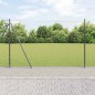 Recinzione esagonale vidaXL grigia 1.5 x 100 m in acciaio