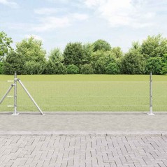 Recinzione Esagonale vidaXL 0.5x10 m in Acciaio Zincato