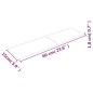 Pannelli Murali 12 pz Tortora 60x15 cm Tessuto 1,08 m² Pannelli Murali 12 pz Tortora 60x15 cm Tessuto 1,08 m²