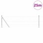 Recinzione Esagonale vidaXL 0.6 x 25 m Acciaio Galvanizzato