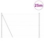 Recinzione Esagonale vidaXL 1.4x25 m Acciaio Zincato Recinzione Esagonale vidaXL 1.4x25 m Acciaio Zincato