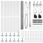Recinzione Esagonale vidaXL 1.4x25 m Acciaio Zincato Recinzione Esagonale vidaXL 1.4x25 m Acciaio Zincato