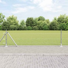 Recinzione Hexagonale vidaXL 0,4x50 m in Acciaio Zincato