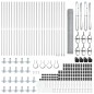 Recinzione Esagonale vidaXL 1.2x50 m Acciaio Zincato Recinzione Esagonale vidaXL 1.2x50 m Acciaio Zincato