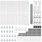 Recinzione Esagonale vidaXL 1.2x50 m Acciaio Zincato Recinzione Esagonale vidaXL 1.2x50 m Acciaio Zincato