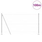 Recinzione Esagonale vidaXL 1.4x100 m Acciaio Zincato Recinzione Esagonale vidaXL 1.4x100 m Acciaio Zincato