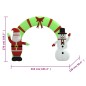 Ingresso ad Arco Gonfiabile con LED 270 cm Ingresso ad Arco Gonfiabile con LED 270 cm