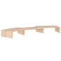 vidaXL Supporto per Monitor 80x24x10,5 cm in Legno Massello di Pino vidaXL Supporto per Monitor 80x24x10,5 cm in Legno Massello di Pino