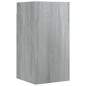 Set di Mobili Porta TV 7 pz Grigio Sonoma in Legno Multistrato Set di Mobili Porta TV 7 pz Grigio Sonoma in Legno Multistrato