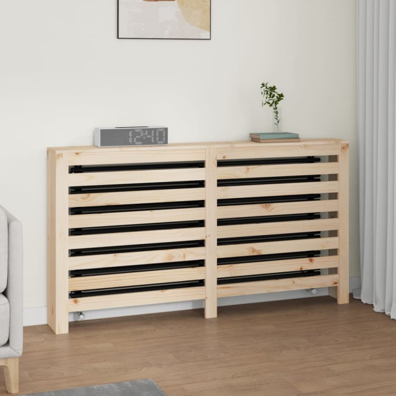 Copertura Termosifone 153x19x84 cm in Legno Massello di Pino Copertura Termosifone 153x19x84 cm in Legno Massello di Pino