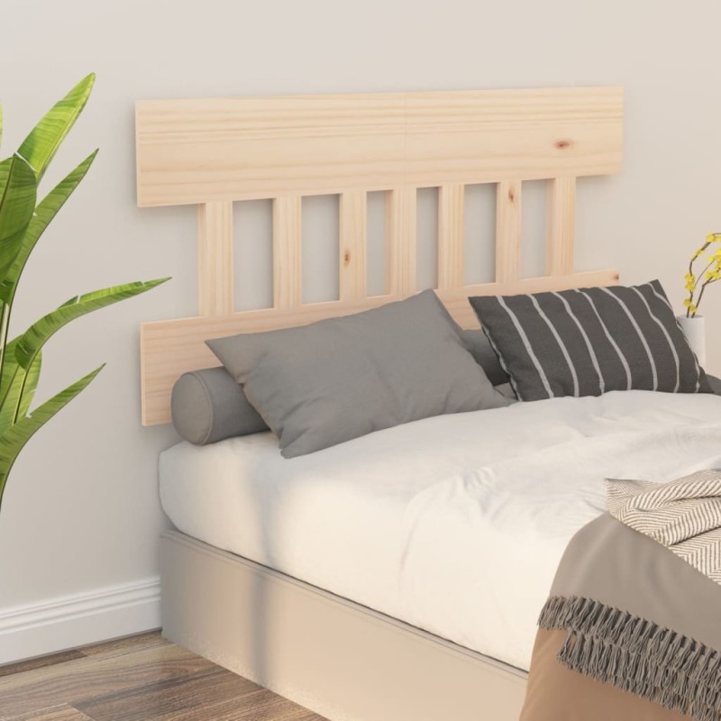 vidaXL Testiera per Letto 183,5x3x81 cm in Legno Massello di Pino