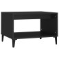 Tavolino da Salotto Nero 60x50x40 cm in Legno Multistrato Tavolino da Salotto Nero 60x50x40 cm in Legno Multistrato