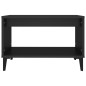 Tavolino da Salotto Nero 60x50x40 cm in Legno Multistrato Tavolino da Salotto Nero 60x50x40 cm in Legno Multistrato