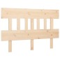 vidaXL Testiera per Letto 183,5x3x81 cm in Legno Massello di Pino