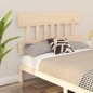 vidaXL Testiera per Letto 183,5x3x81 cm in Legno Massello di Pino