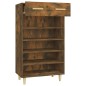 Scarpiera Rovere Fumo 60x35x105 cm in Legno Multistrato Scarpiera Rovere Fumo 60x35x105 cm in Legno Multistrato
